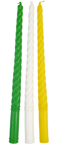 Свечи   БОГОСЛУЖЕБНАЯ для ПАСХАЛЬНОГО ТРЕХСВЕЧНИКА Парафин