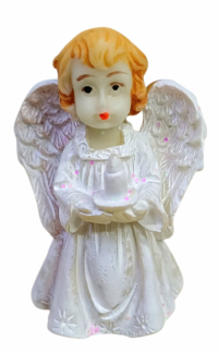 СТАТУЕТКА   ЯНГЛОЛЯТКО зі свічкою міні   4,5/2см    