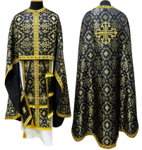 Облачення  Чорне  50р/д145см   Парча 