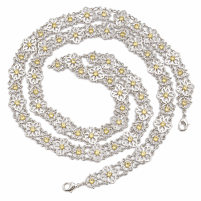 ЛАНЦЮГ для священників  №8 Нікель Сріблення Silver Plated 59см 