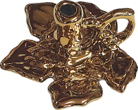 СВІЧНИК Булат Листочок середній ↕4см