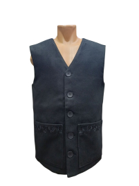 ЖИЛЕТ  р50 Кашемір+синтапон Вишивка "Виноград"