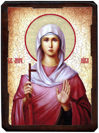 НИКА   ↕23см ↔17см  Дерево Литография