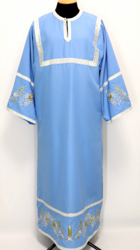 СТИХАРЬ   Блакитний   р50/д152см   Габардин Вишвка   