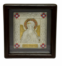 ЯНГОЛ ОХОРОНЕЦЬ   ↕24.7см ↔21.7см  Гальваніка Емаль