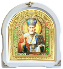 НИКОЛАЙ ЧУДОТВОРЕЦ   ↕29см ↔26см Литография 