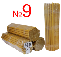 2кгСвечи    80%ВОСКОВЫЕ   №09   Количество - 50шт