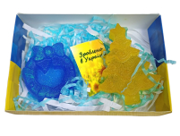 МИЛО  ручної роботи "ЯЛИНКОВІ ПРИКЛАСИ"  Набір  90 г.