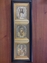 Тройник Вседержитель Казанская Николай    18/52см