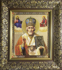 МИКОЛАЙ ЧУДОТВОРЕЦЬ   19/17см   Літографія