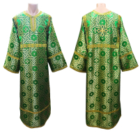 СТИХАРЬ   Зелений   р54/д150см   Парча   