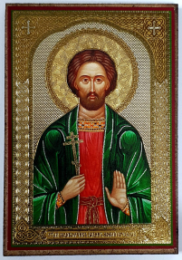 ИОАНН СОЧАВСКИЙ   ↕9см ↔6см ДСП Литография