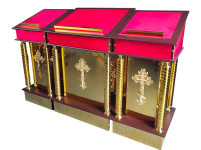 АНАЛОЙ КОМПЛЕКТ Центральний та бокові ↑116см ↔75см ↕55см   Булат Оксамит 