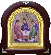 ТРОИЦА СВЯТАЯ   ↕29см ↔26см Литография 