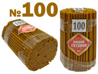1кгСвечи    90%ВОСКОВЫЕ   №100   Количество - 250шт