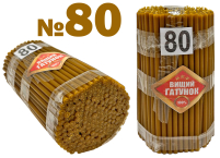 1кгСвечи    90%ВОСКОВЫЕ   №80   Количество - 200шт
