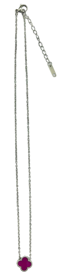 Підвіска  «Конюшина»  Фіолетова  50см  Медичний сплав