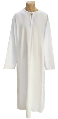 СОРОЧКА   Біла   р52/д150см   Бязь