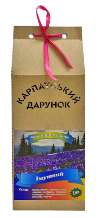 Чай КАРПАТСЬКИЙ Дарунок ІМУННИЙ ≈100 грм