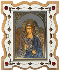 АНГЕЛ ХРАНИТЕЛЬ   ↕12см ↔10,5см   ДСП Литография на подставке