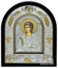 ЯНГОЛ ОХОРОНЕЦЬ   ↕25см ↔20см МДФ Шовкографія PVD(посріблення) Греція