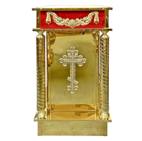 ПІДСТАВКА Червона  ↕92см ↔50см ↕50см   Булат Оксамит (02842)