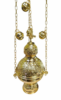 КАДИЛО   ↕67 ↑24 ↔11см   Латунь Позолота Греція