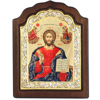 ВСЕДЕРЖИТЕЛЬ   ↕33см ↔25см МДФ Шовкографія Срібло Позолота Сусальне золото Греція