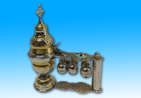 КАЦЕЯ   в18см/д20см  Латунь Греция 