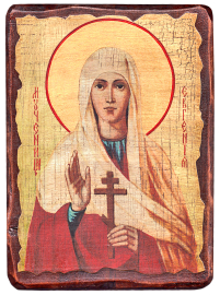 ЄВГЕНІЯ   23/17см Дерево Літографія