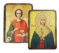 Ікони на ДЕРЕВІ, Під старовину 