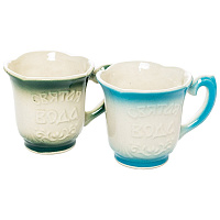 КУХЛІ, ПЛЯШКИ для СВЯТОЇ ВОДИ, ТАРІЛКИ, тощо