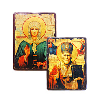 Іменні. Ікони на ДЕРЕВІ, Великі, Під старовину 