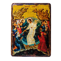 Вседержитель, Дванадесяті свята. Ікони на ДЕРЕВІ, Малі, Під старовину 