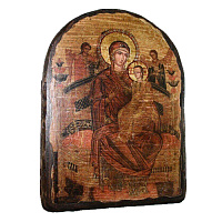 Богородичные. Иконы на ДЕРЕВЕ, Арочные, Большие, Под старину