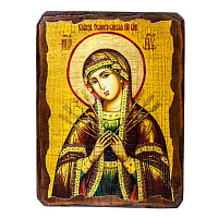 Богородичні. Ікони на ДЕРЕВІ, Малі, Під старовину 