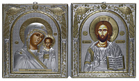ПАРИ ГРЕЦІЯ. Ікони Вседержитель/Богородица  