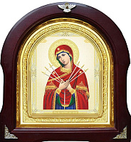 Ікони під СКЛОМ Арочна рамка