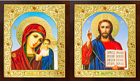ПАРИ на ДСП. Ікони Вседержитель/Богородица  