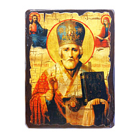 Чоловічі. Ікони на ДЕРЕВІ, Великі, Під старовину 