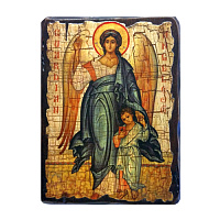 Янголи. Ікони на ДЕРЕВІ, Малі, Під старовину 